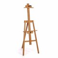 American Easel 60 in. Yazhi Oak Frame AE5400